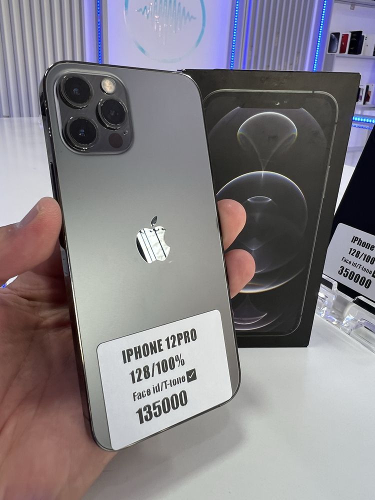 Iphone 12pro 128gb 100%  все работает