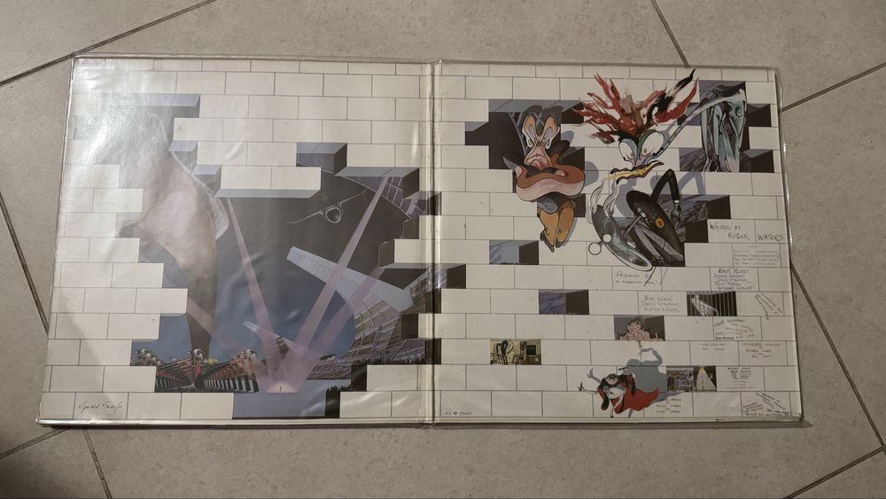 Vand vinyl dublu Pink Floyd - the wall presa 1979