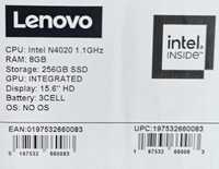 Продам ноутбук Intel N4020/8/256/15.6