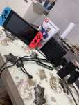 Nintendo switch oled blue and red