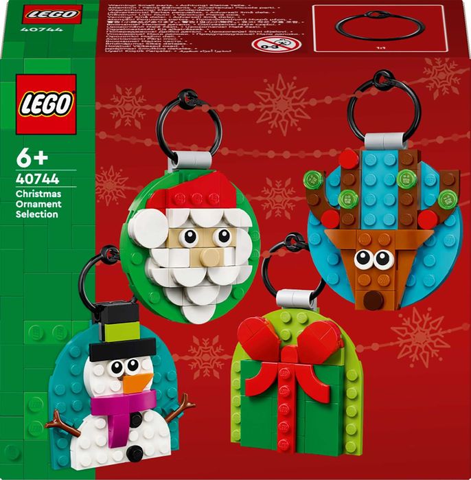 НОВО LEGO Christmas 40744 - Christmas Ornament Selection