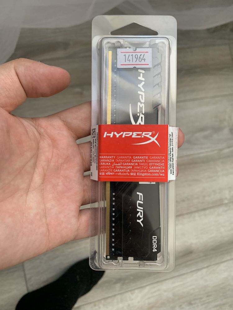 Оперативная память hyper 8gb ddr4 -2666