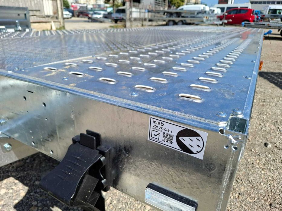 НОВА платформа MARTZ GT Unideck 550/3 3500kg + ALU