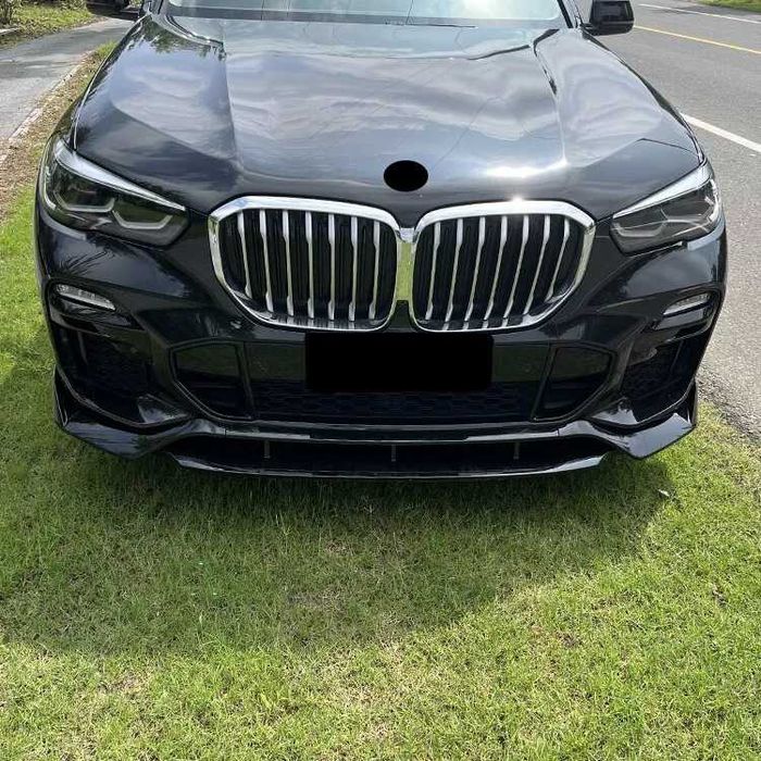 Prelungire Extensie Lip Bara Fata M BMW X5 G05 2018-2023, Negru Lucios