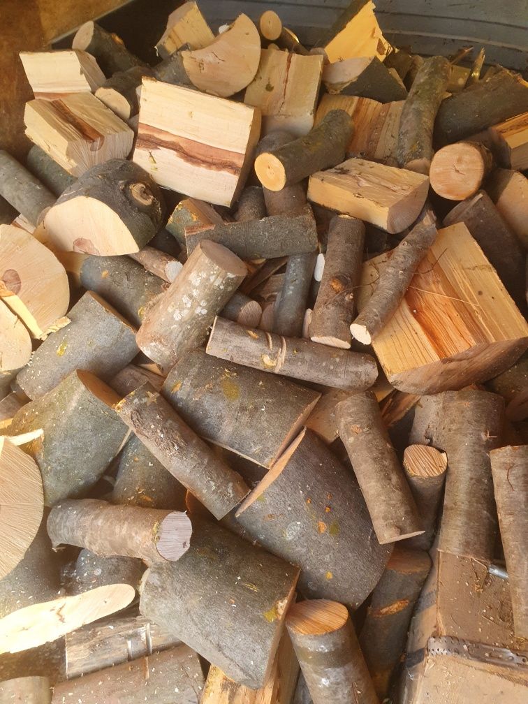 Vând lemne verzi taiate de foc sau la metru,cum vrea clientul