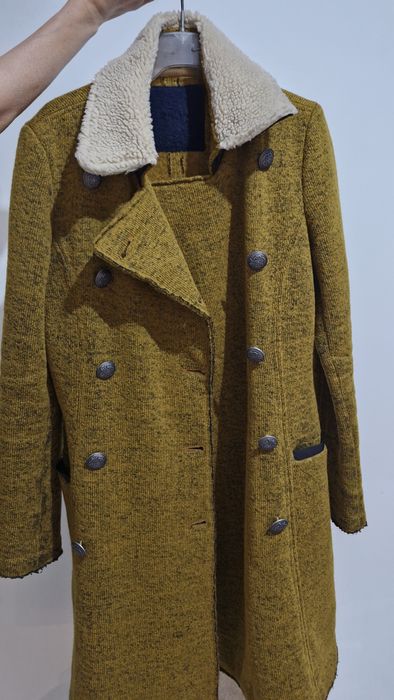 Пальто трикотажные осеннее