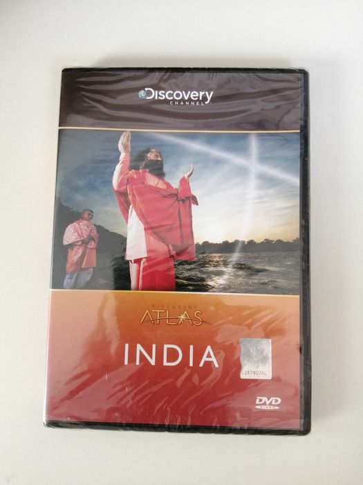 DVD INDIA Atlas Discovery Channel 2009 durata 98 min documentar tipla