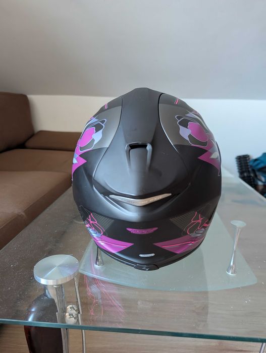 Каска Scorpion EXO-1400 AIR GAIA Matt Black Pink – Чисто Нова!