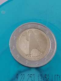 Vând monedă de 2 euro 2020 +2 monede de 10 euro cenți gratis