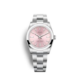 Дамски часовник Rolex Oyster Perpetual Pink 34