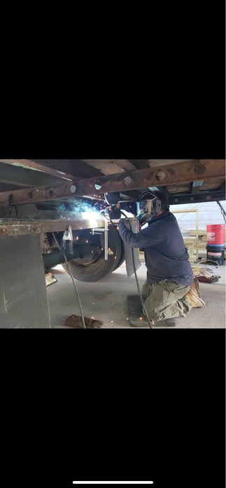 Сварочные работы — ремонт прицепов, кузовов, самосвалов, ковшей