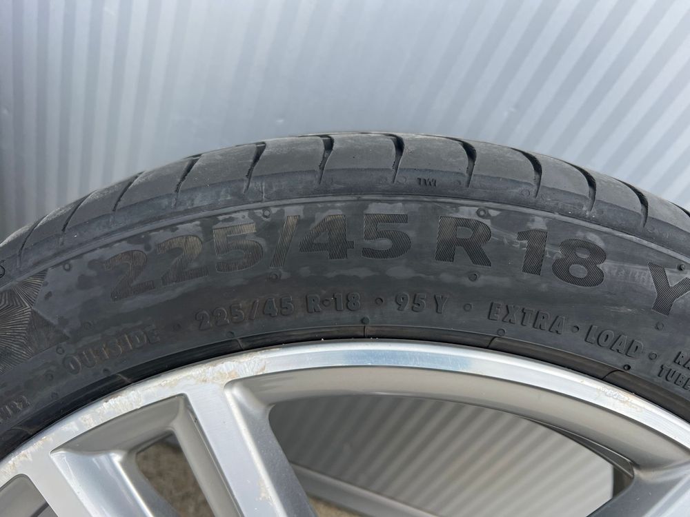 Set Jante Aliaj M OEM 225/45/18 Continental Bmw Seria 1,2 F40 F44