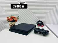 PS4 Slim 1 TB + 1 Джойстик / Sony Playstation 4 Slim / ПС4 Слим