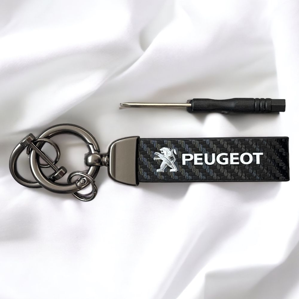 Висококачествен луксозен ключодържател PEUGEOT Пежо