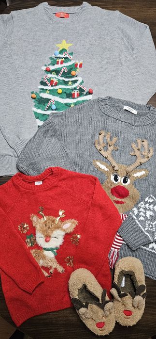 Коледни пуловери и рокли