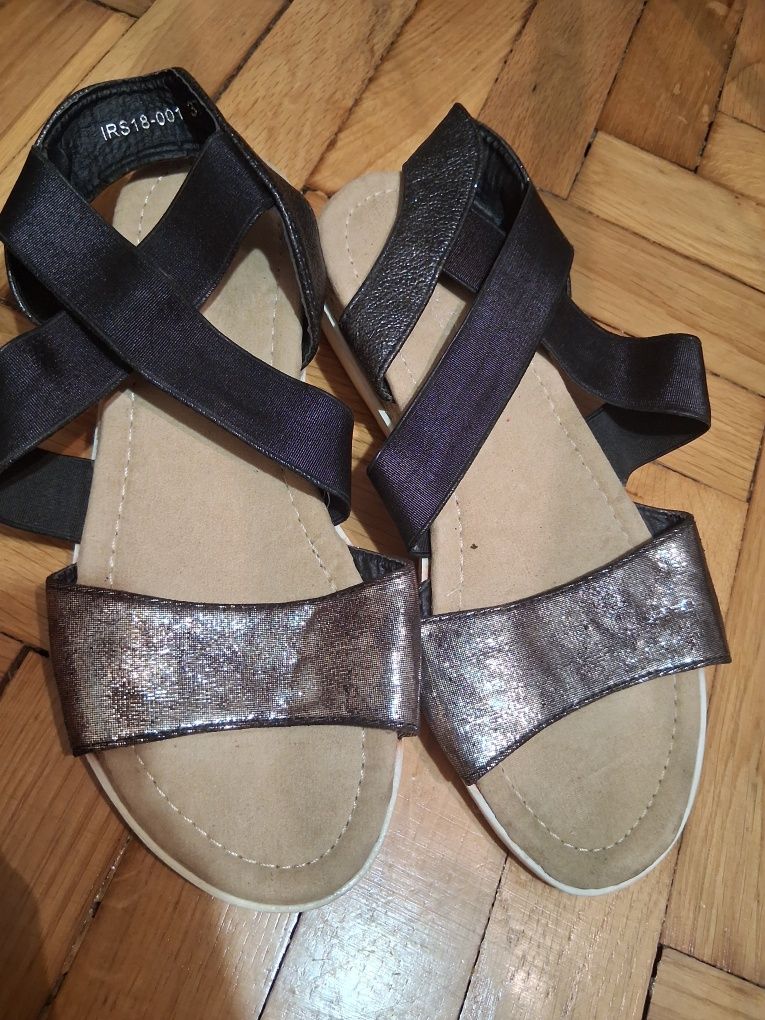 Sandal negru pt femei