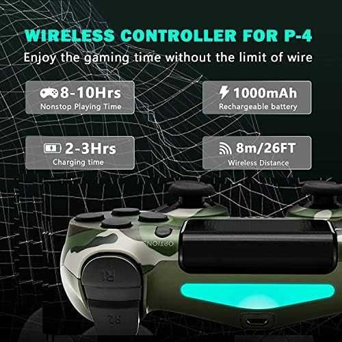 Нов Безжичен Контролер джойстик за PS4/Pro/Slim - Мощна Батерия