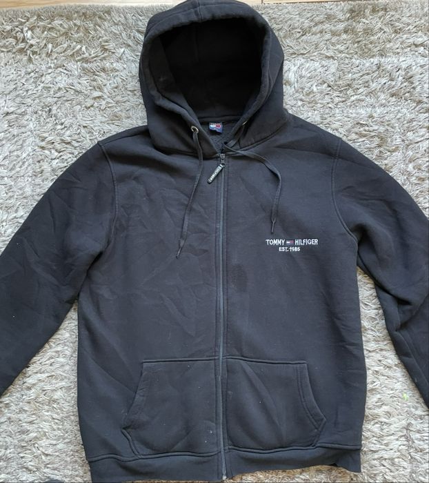 Hanorac Tommy Hilfiger negru/black XXL