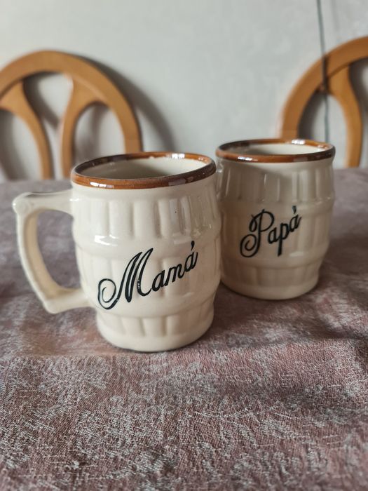 Кружки из Индонезии, редкие, семейные