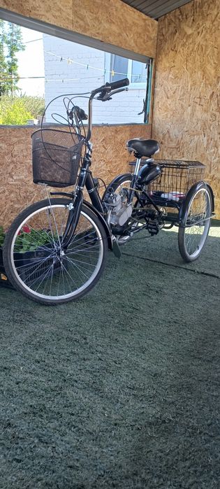 Мотовелосипед трёх колёсный VELOMAX