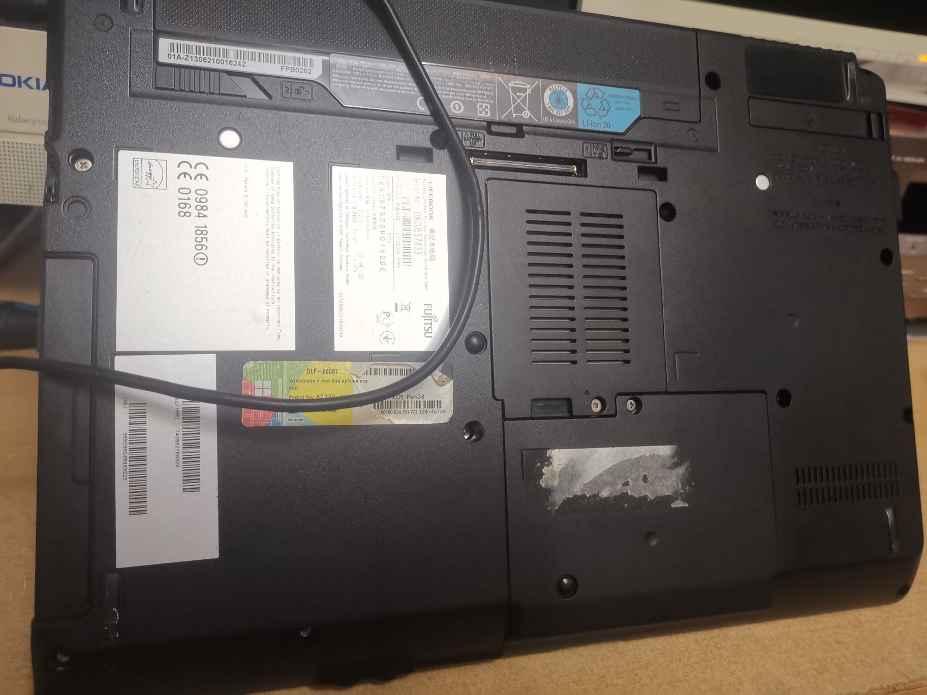Laptop Fujitsu i5, 8Gb RAM