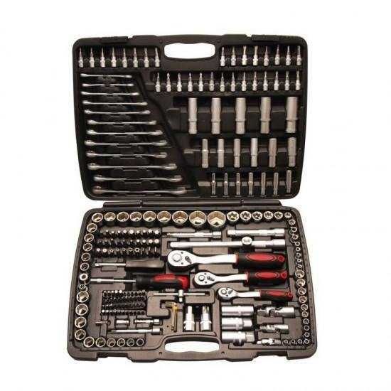 Trusa scule 1/4", 3/8" si 1/2", 216 piese