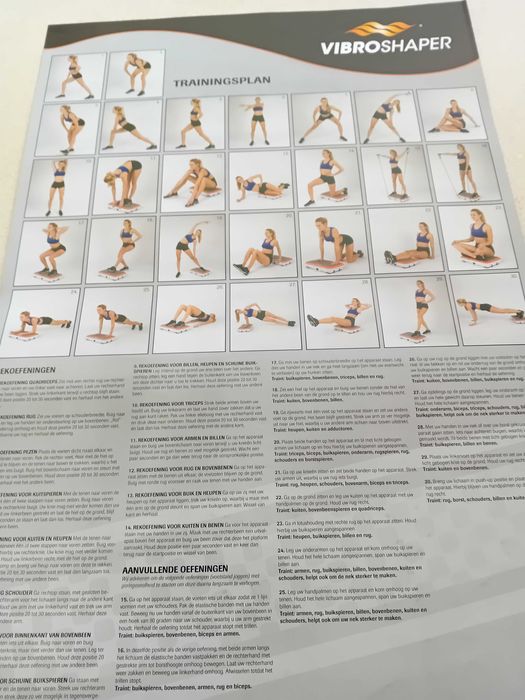 Aparat fitness VIBRO shaper