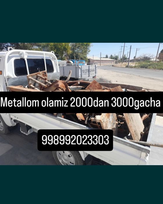Metallom olamiz  toshkin shaxar buylab kelishilgan xolda