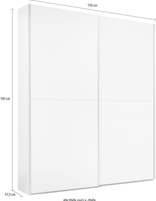 Dulap cu usi culisante Time 170/57/195