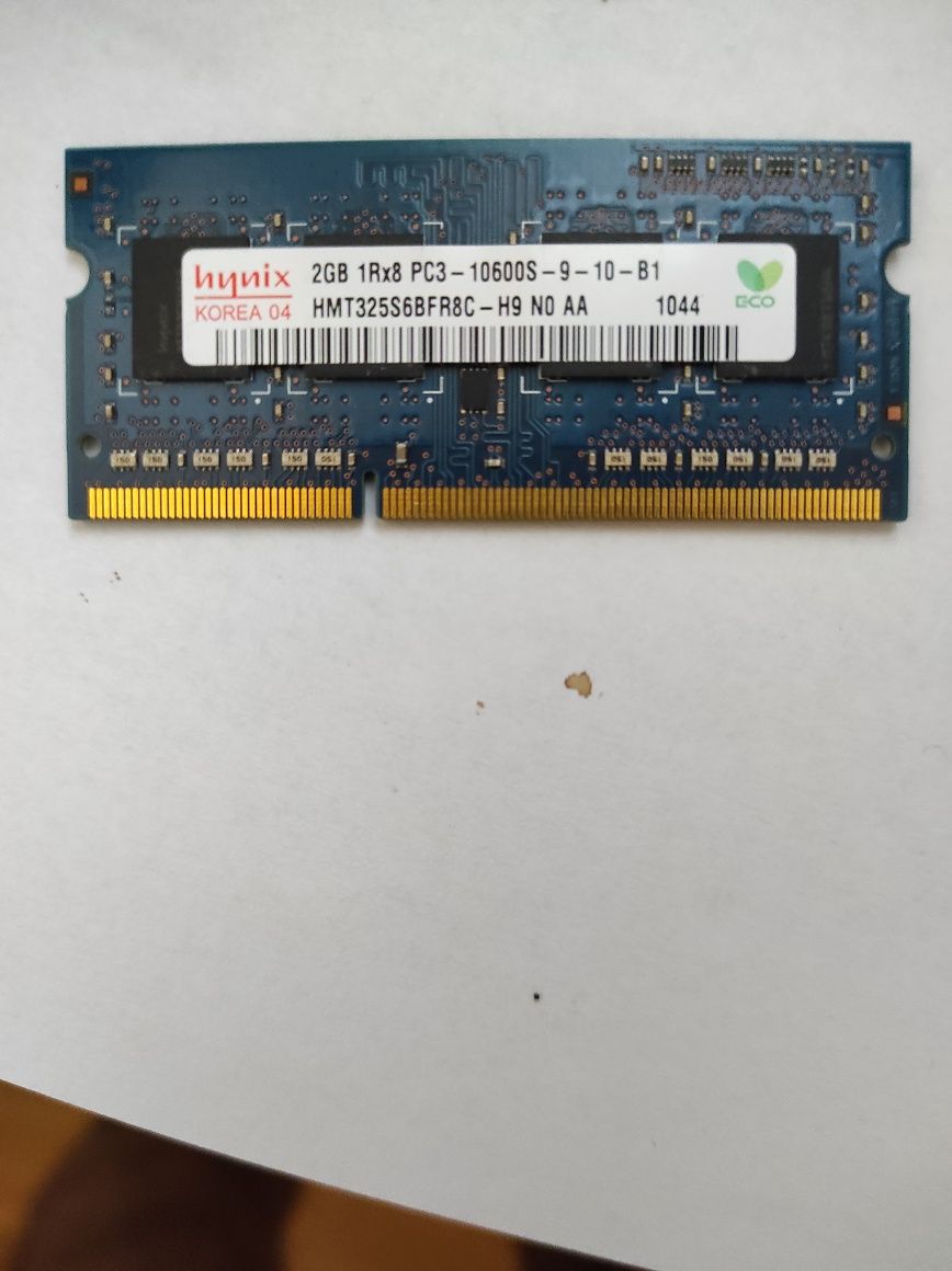 Memorie Notebook SODIMM DDR3 2GB PC3-10600 1333 ASint SSZ3128M8-EDJ1D