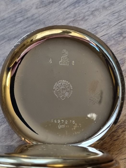 Джобен златен 14к часовник OMEGA