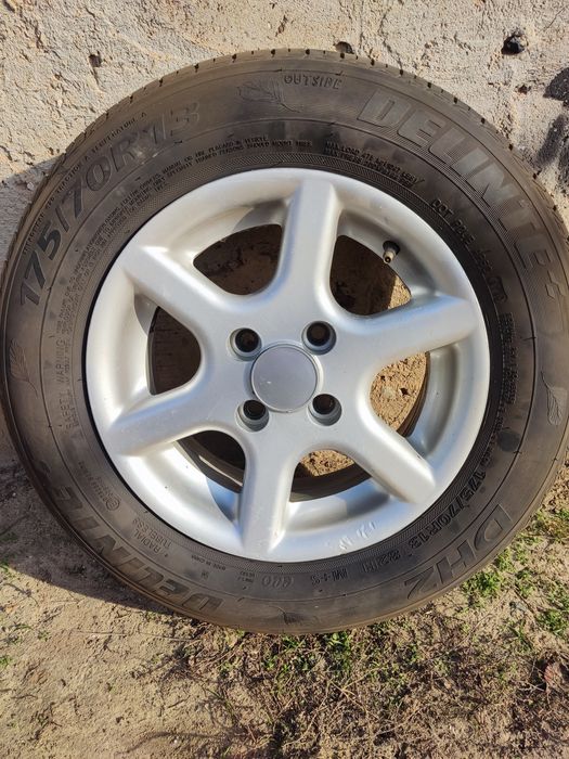 Летний покрышки,новый, с титановый диской в компекте й