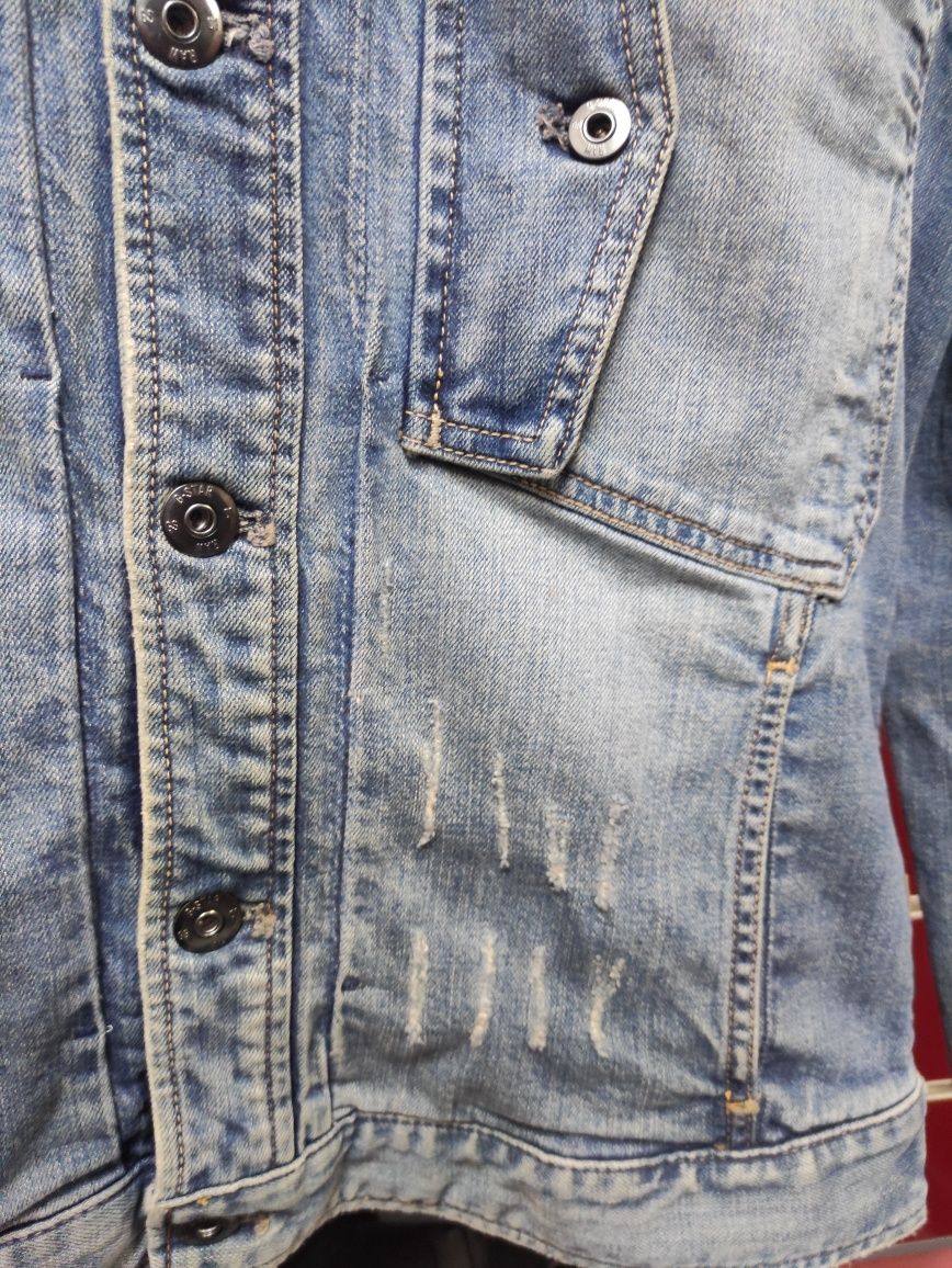 Оригинално дънково яке G-Star Raw Scutar Slim M ново мъжко деним