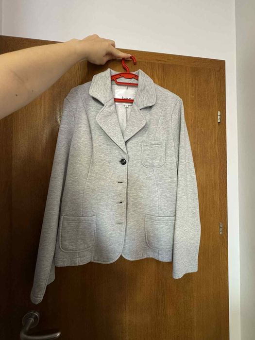 Бяло памучно сако ВРС