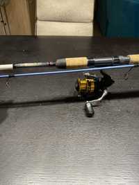 Lanseta Robinson stinger trout spin + mulineta Shimano fx 2500