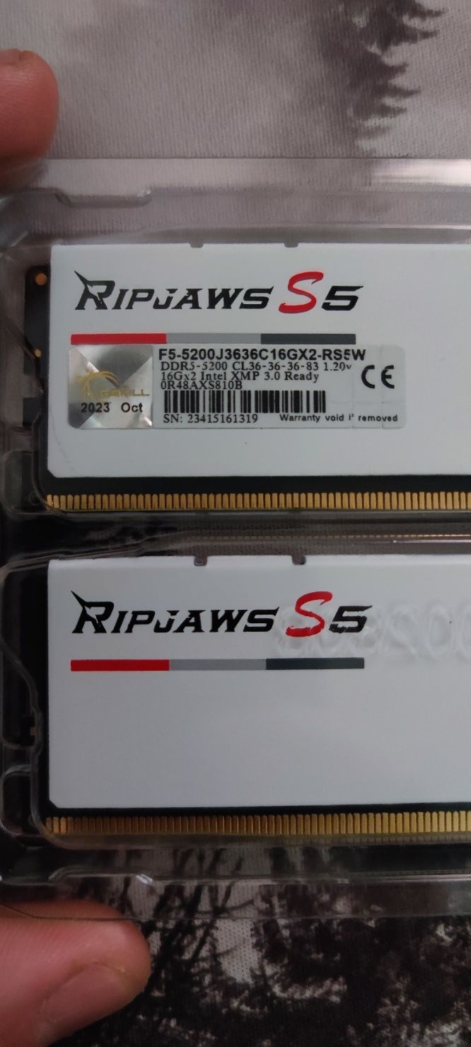 G.Skill Ripjaws S5 DDR5 32 GB рам памет