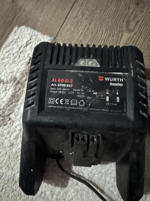 WURTH MASTER AL 60-LI-2 28V 3,5 A 138w