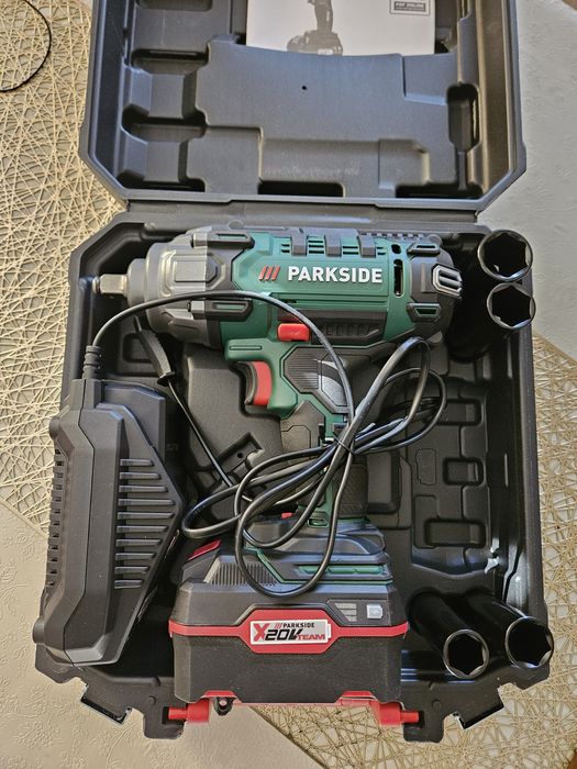 Нов акумулаторен гайковерт Parkside  400nm 20v
