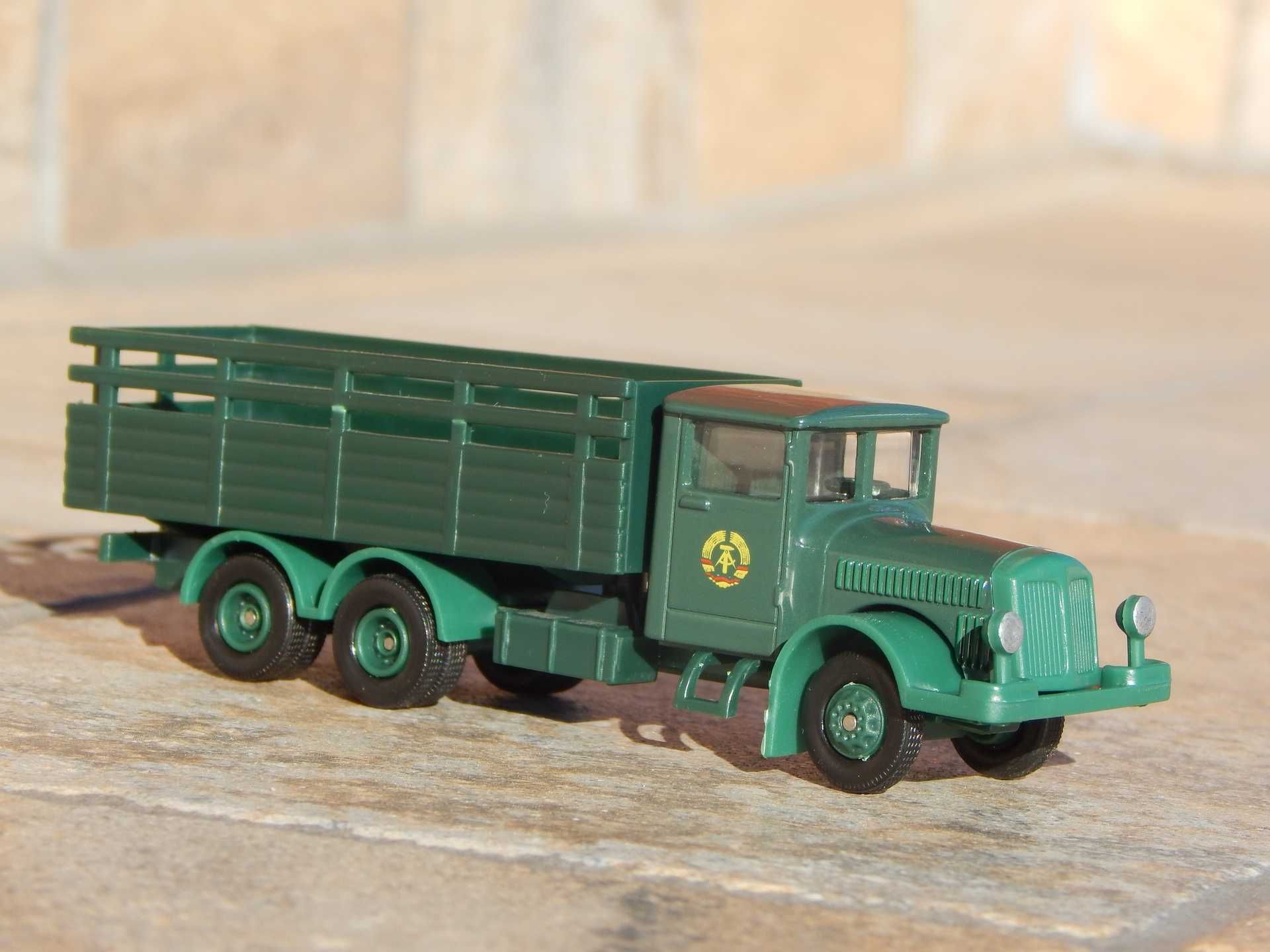 Macheta camion epoca militar german Vomag 4.5 LHG Germania de Est 1:60