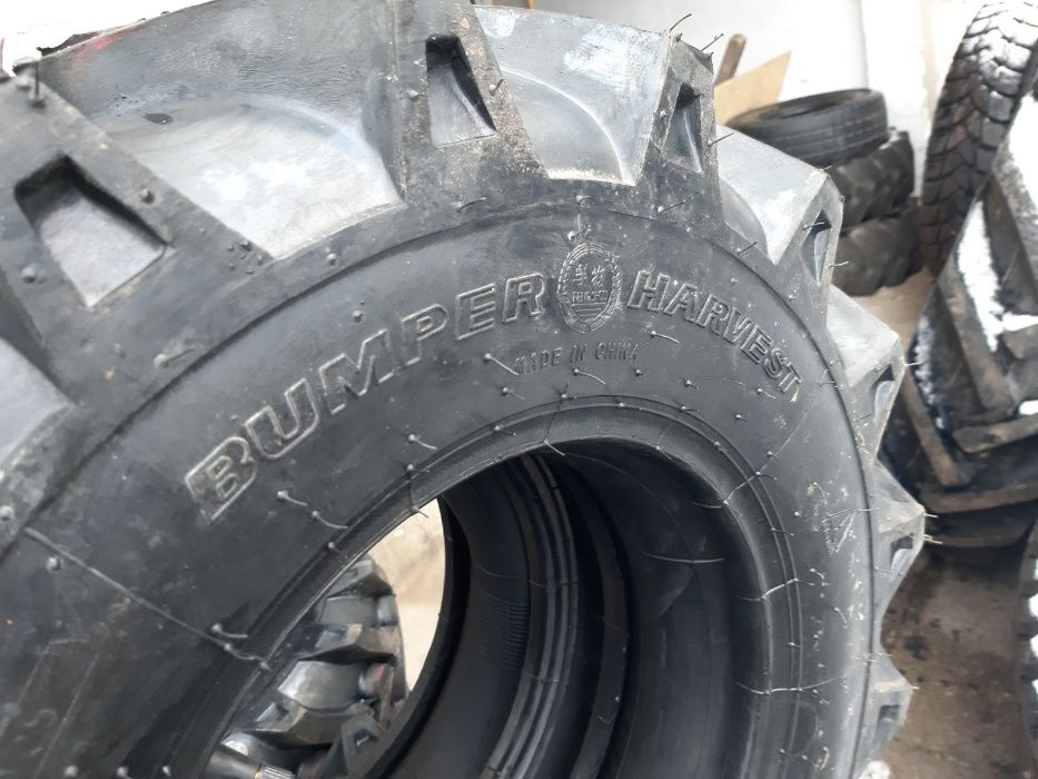 Bumper Hartvest Cauciucuri noi cu 6PR graose camera 6.00-12 TVA Inclus