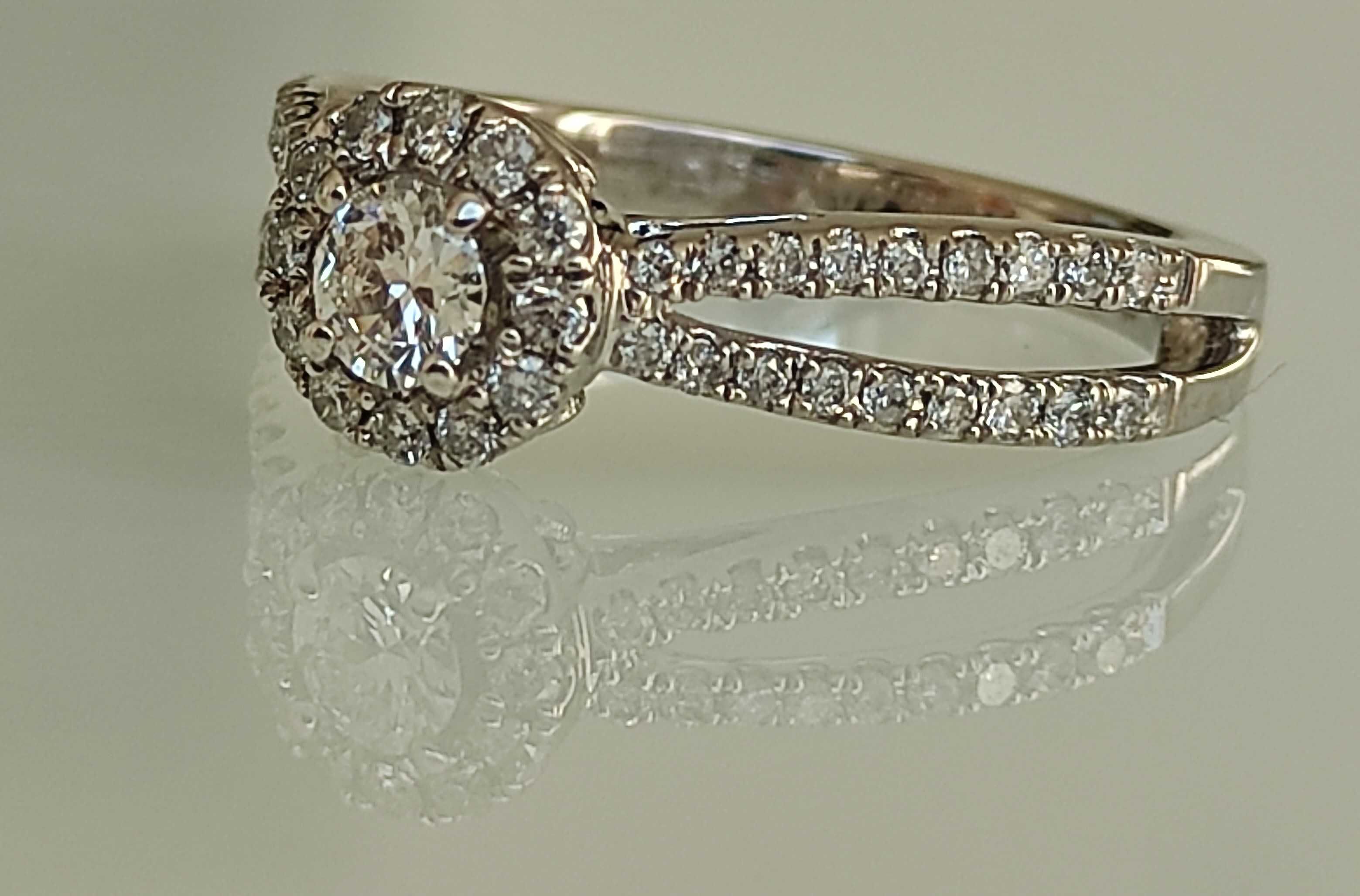 Inel aur 14k cu Diamante by EMA 0.58ct