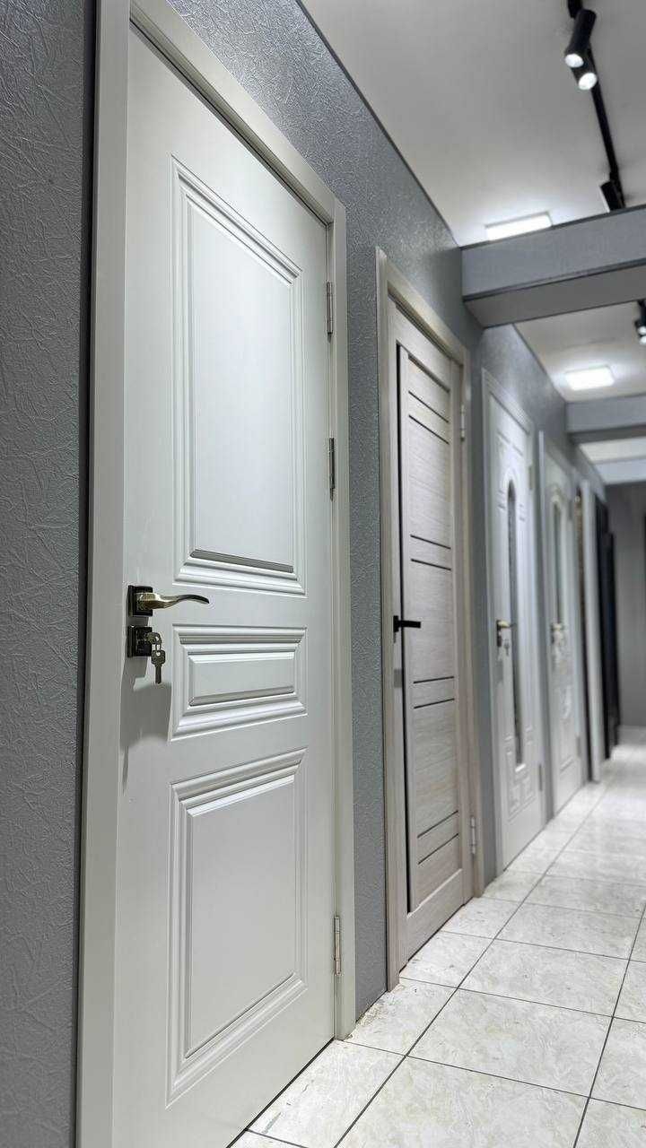Межкомнатные двери Железные Металлические двери Temir eshik Mdf eshik