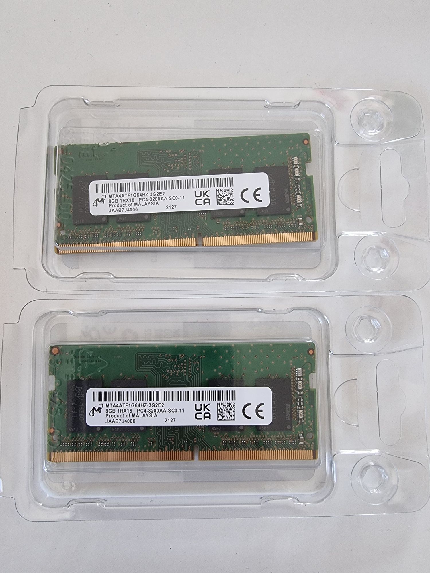 Рам памет Crucial 2 x 8GB DDR4 3200 SODIMM CL22 RAM