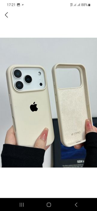 Iphone uchun Selikon chexol