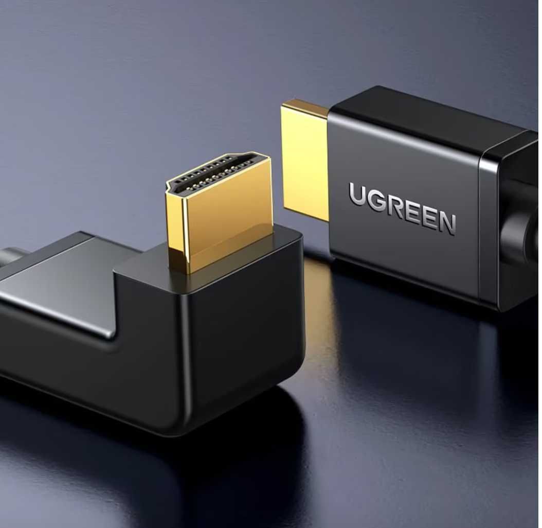 Ъглов HDMI кабел UGREEN HD103, 4K, 1m