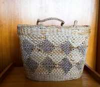 Кошница-чанта, плетена