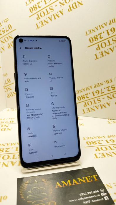 NDP Amanet Brăila Realme 6s (1229)