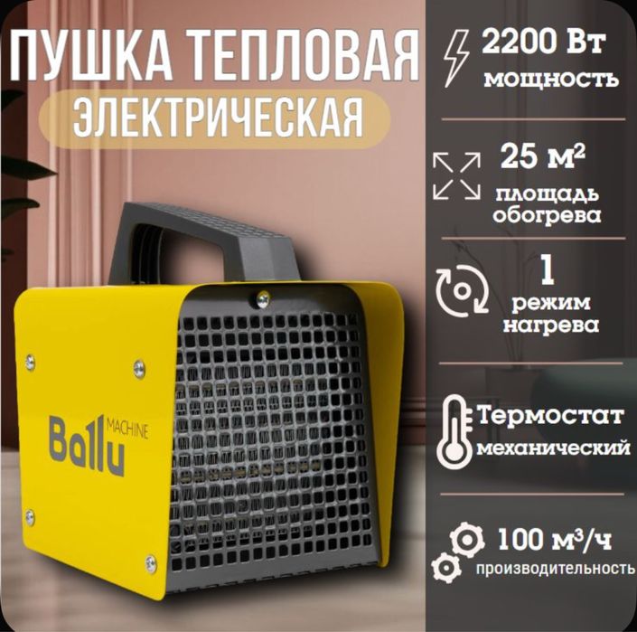Тепловая пушка 2,2 кВт