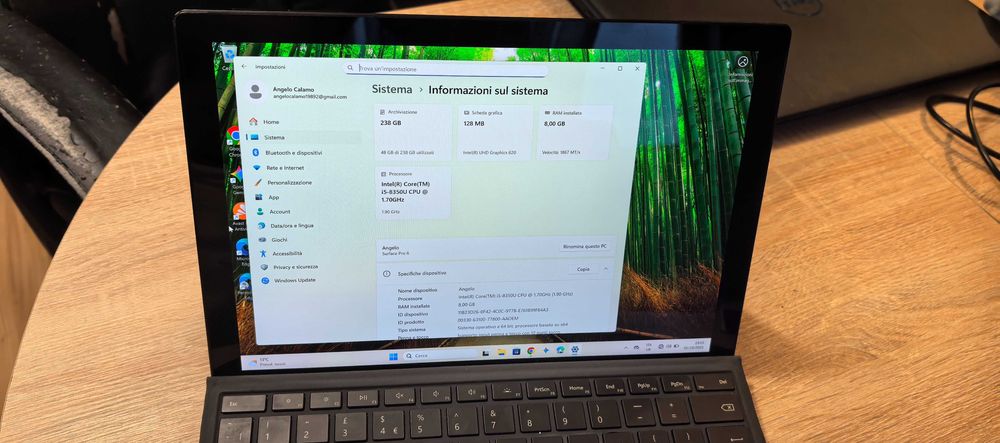 Microsoft Surface 6 pro (бартер)