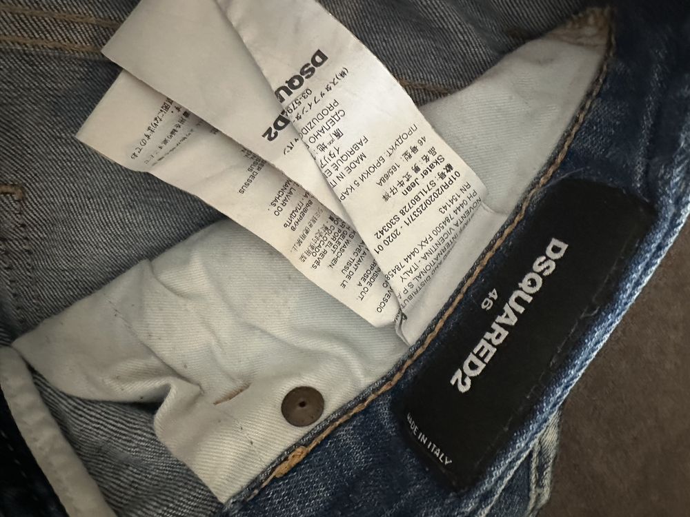 Bugi Jeans Dsquared2 originali Capodopera